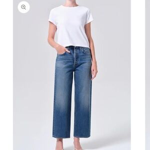 Agolde Ren Jean - High Rise Wide Leg Petite - 30P